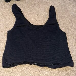 Black Tilly’s Crop Top - Size Small